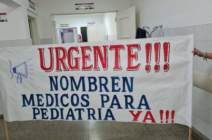 Pediatras del Policlínico Perón realizarán un paro 