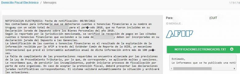 La AFIP busca cuentas escondidas en el exterior: cómo es la intimación que envió a más de 2.500 argentinos