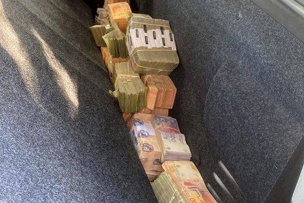 Tancacha: Un conductor fue sorprendido con $33 millones