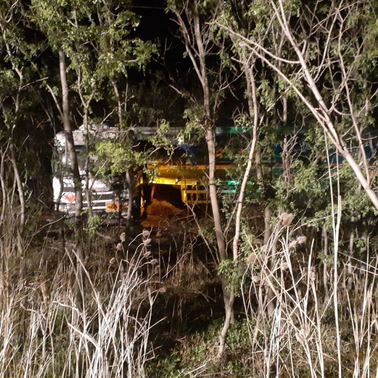 Despistó un camión cisterna