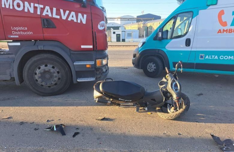  Rio Cuarto: falleció un motociclista tras impactar con un camión 