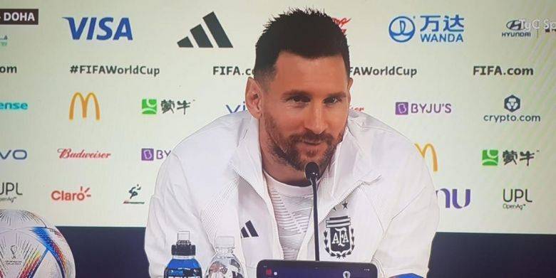 Messi afirmó: "Me siento muy bien físicamente" 