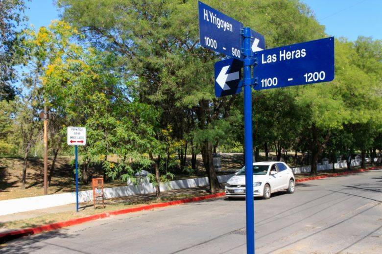 A partir de hoy, la calle Hipólito Yrigoyen pasa a ser de sentido único 