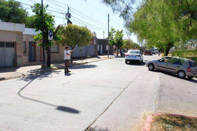 A partir de hoy, la calle Hipólito Yrigoyen pasa a ser de sentido único 