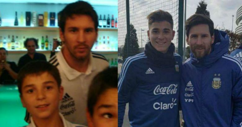 Julián Álvarez y su idolatría por Messi: deseos infantiles, fotos compartidas y sueños cumplidos