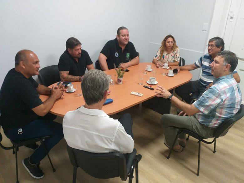 El presidente del Concejo se reunió con la CGT 