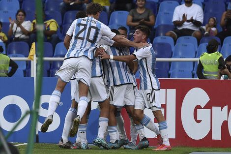 Argentina Sub 20: ganó y define la clasificación mano a mano con Colombia