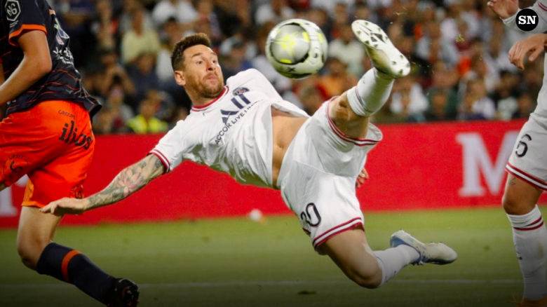 Con un gol exquisito de Messi, PSG venció 3-1 a Montpellier y retornó a la victoria en la Ligue 1