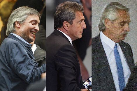 El Frente de Todos tuvo su primera mesa con Alberto, Massa y Máximo Kirchner
