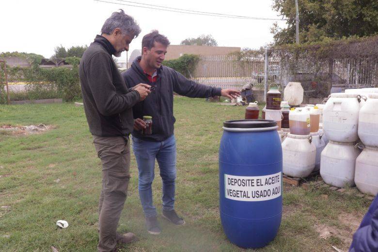 Recuperaron plásticos y aceite durante el Recorrido Peñero