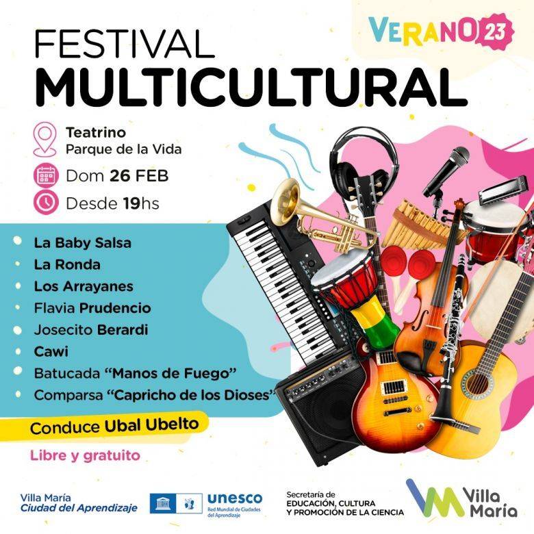 Con el Festival Multicultural, cierra la agenda de eventos del verano