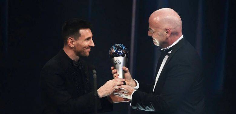 Messi fue elegido el mejor jugador del mundo en The Best 