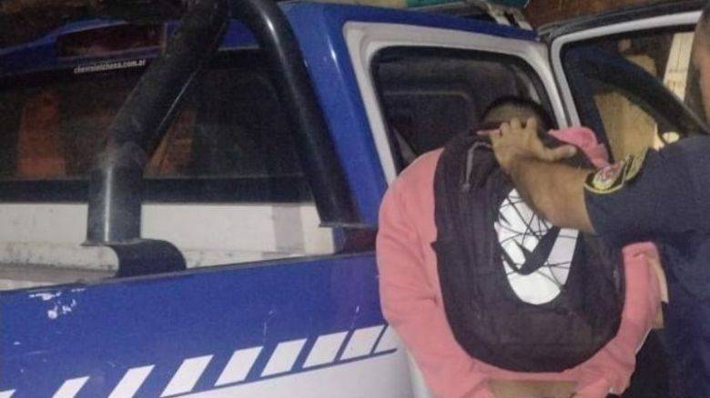 Costanera de Villa Maria: Causo disturbios y se escapó en una moto robada
