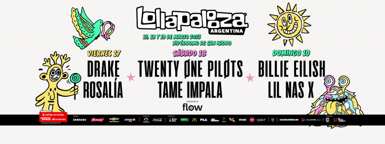 Arranca este viernes una nueva edición del Lollapalooza Argentina