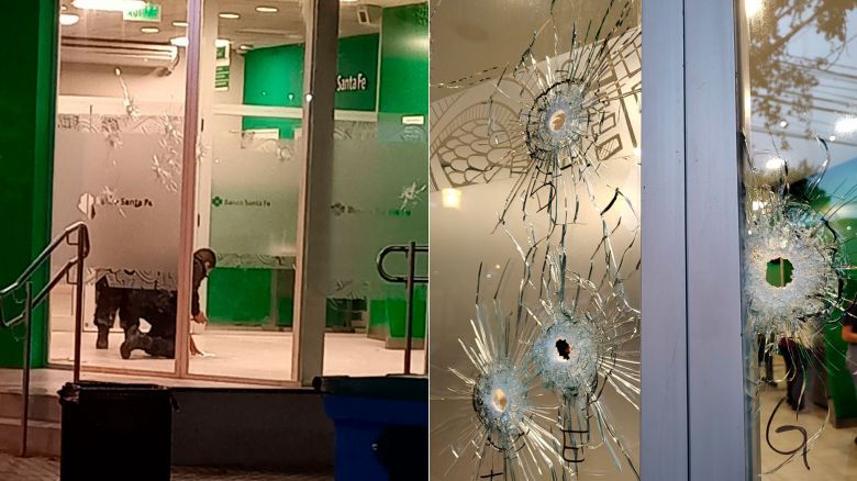 Rosario: balearon dos bancos y amenazaron al exsecretario de Seguridad 