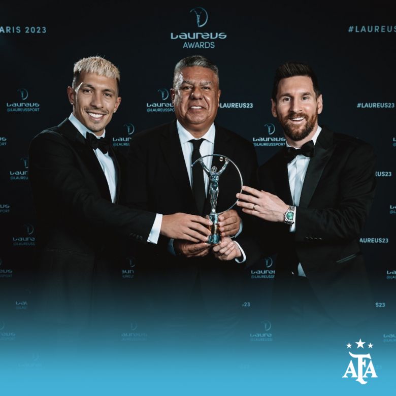Lionel Messi y la Selección Argentina ganaron el premio Laureus como los mejores del año