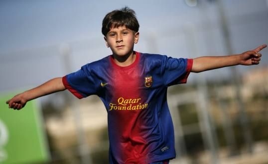 El Lionel Messi de nueve años que firmó contrato con San Pablo