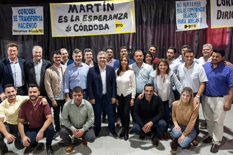 Dirigentes del PRO y el Vecinalismo apoyan la candidatura de Martín Llaryora