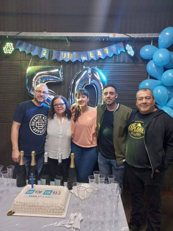 Radio Villa María celebró 50 años 