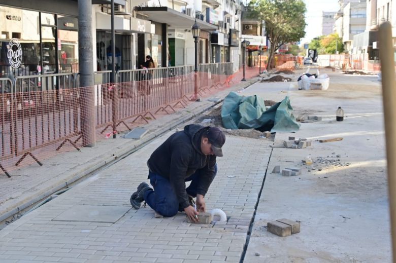 Centro Comercial a Cielo Abierto: las intervenciones avanzan en su recta final