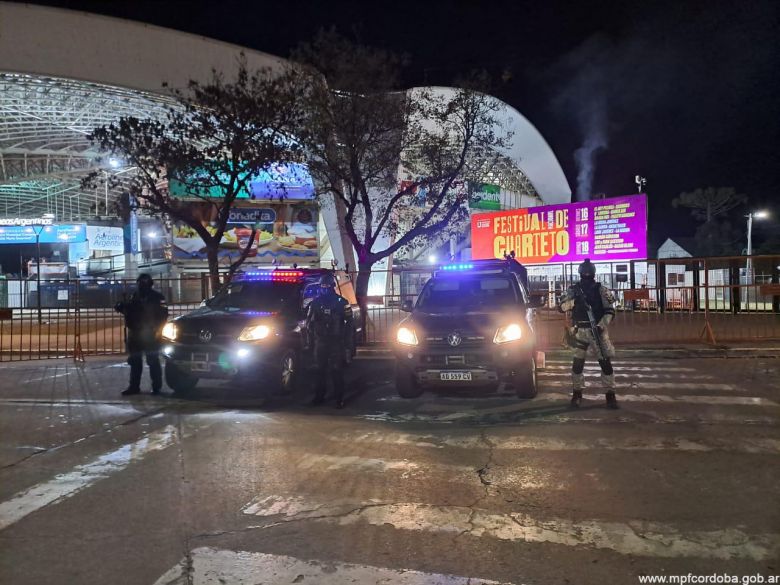 Fuerza Policial Antinarcotráfico realizó controles en el Festival del Cuarteto