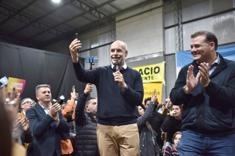 En Villa María, Rodríguez Larreta compartió un acto junto a sus precandidatos a diputados