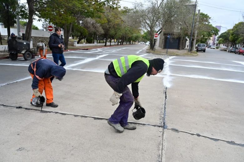 Se realizan obras de infraestructura vial en la ciudad