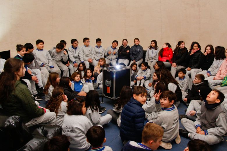 El planetario móvil de Buenos Aires ya está instalado en el Parque de la Vida