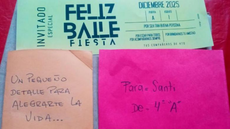 Las Perdices: sus compañeros le regalaron el viaje a Bariloche