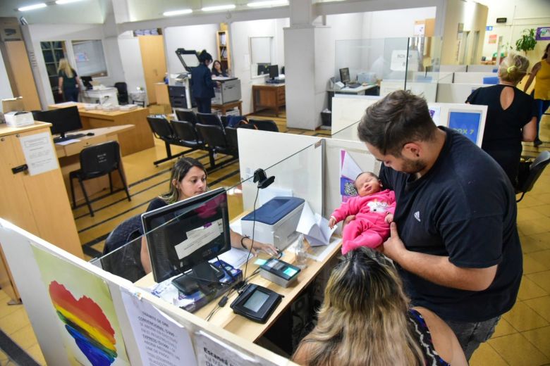 El Registro Civil realizó más de 12.000 trámites de DNI y pasaporte