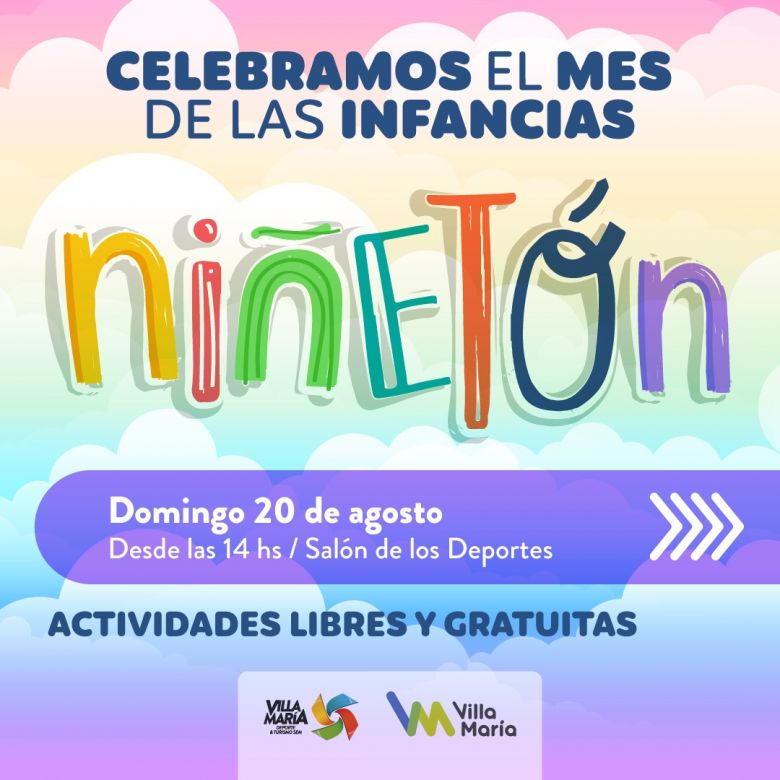 El Niñetón recibirá a niños y niñas en el Salón de los Deportes este domingo