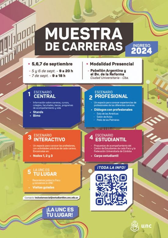 Muestra de Carreras: miles de jóvenes ya habitan Ciudad Universitaria 