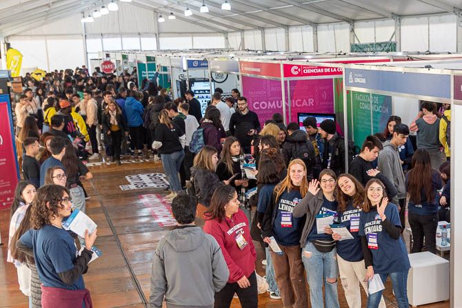 Muestra de Carreras: miles de jóvenes ya habitan Ciudad Universitaria 