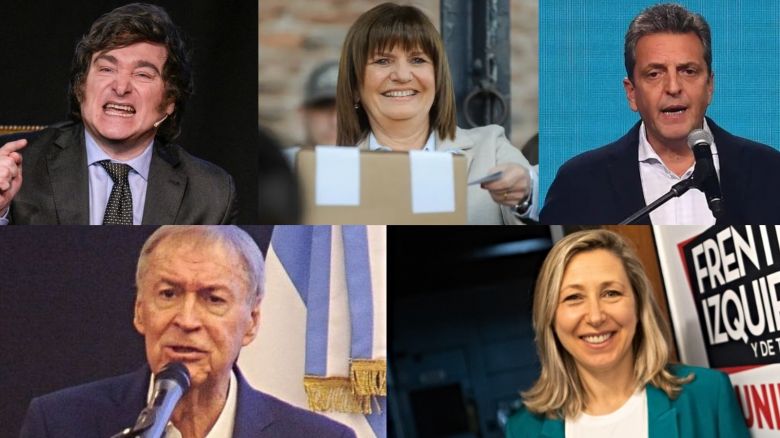 Primer debate presidencial: el domingo los cinco candidatos entran a escena