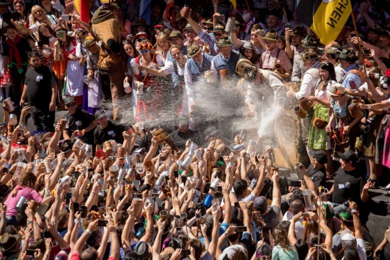 Villa General Belgrano disfruta de la Oktoberfest en un fin de semana extralargo