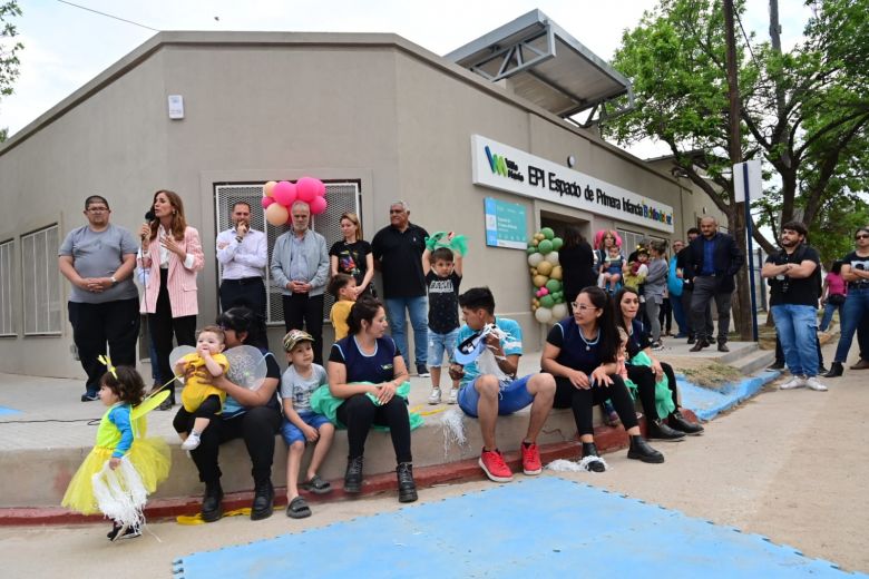 Victoria Tolosa Paz inauguró obras en Villa María y Villa Nueva