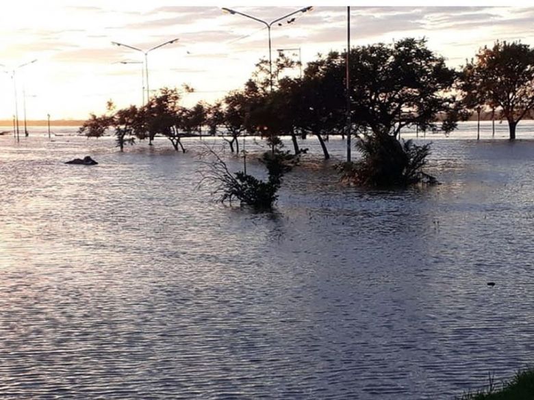 Intensas crecidas de ríos en Corrientes 