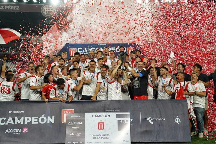 Estudiantes de la Plata ganó y se consagró campeón de la Copa Argentina