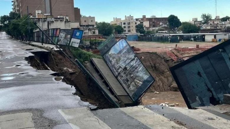 30 evacuados por la tormenta en Córdoba 