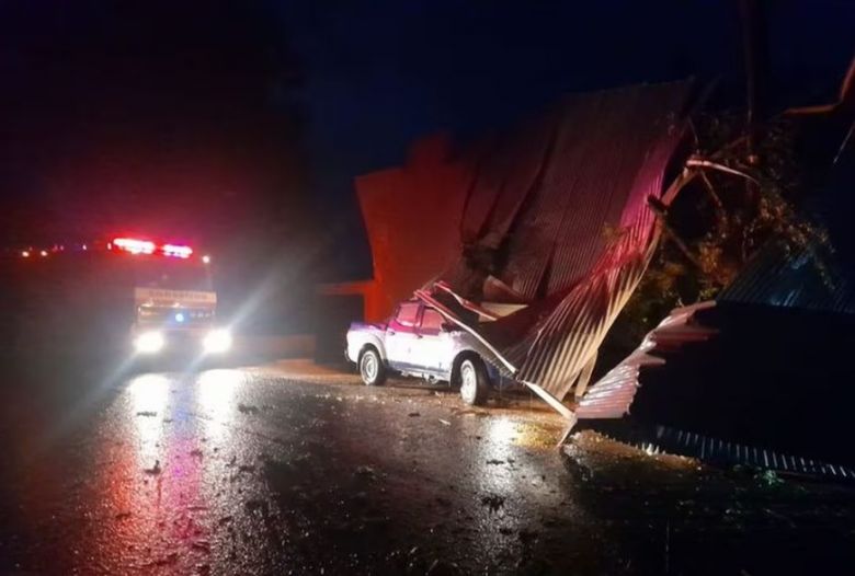 Tormenta en Córdoba: la lluvia generó destrozos en la provincia 