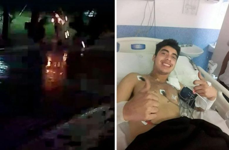 San Luis: un joven fue alcanzado por un rayo durante una tormenta