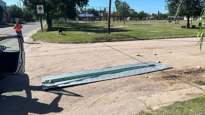 Barrio Botta: dos detenidos por robar materiales de construcción 