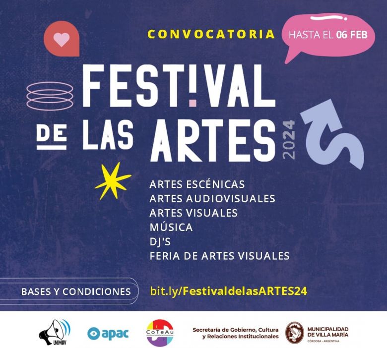 Se realizará la primera edición del Festival de las Artes