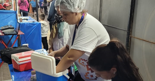 En el recorrido peñero se realizan controles bromatologicos