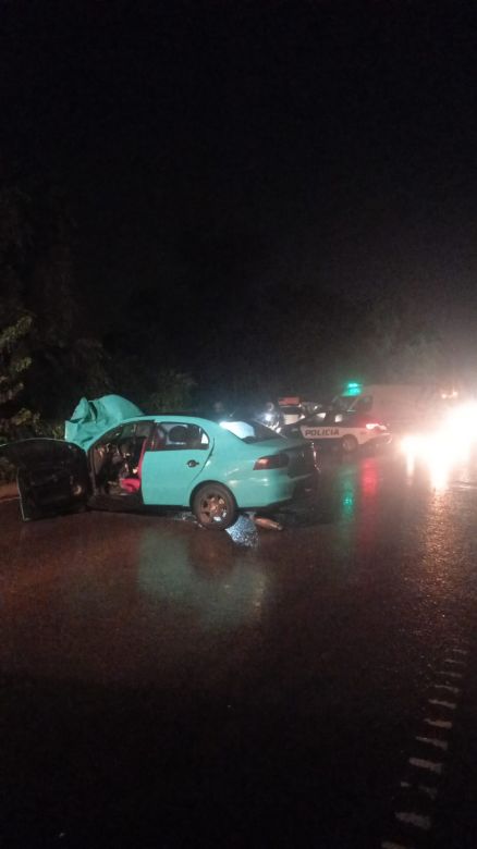 Accidente en Villa Nueva: quedó detenido el conductor de la pick up por ir alcoholizado