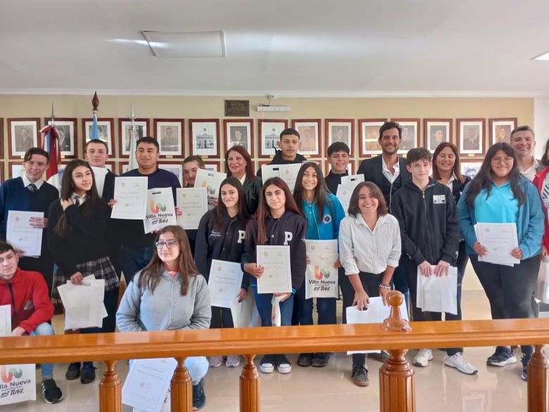 Villa Nueva: comenzó el programa "Concejo Estudiantil"