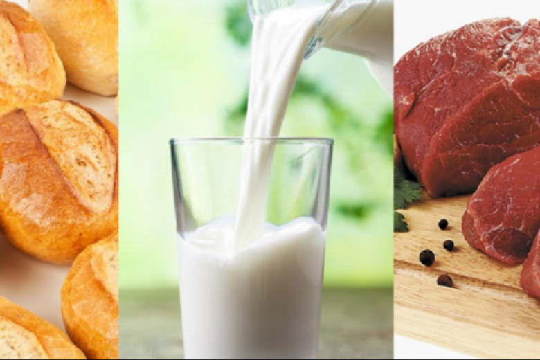 Carne, pan y leche: cuál es el peso de los impuestos en el precio final de los alimentos
