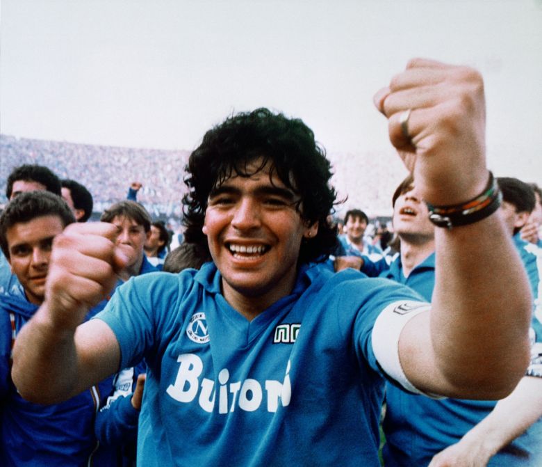 En 1987, el Napoli de Diego Maradona gana su primer “scudetto”