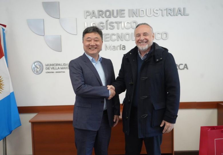 El intendente Eduardo Accastello recibió a importante inversor de la República Popular China