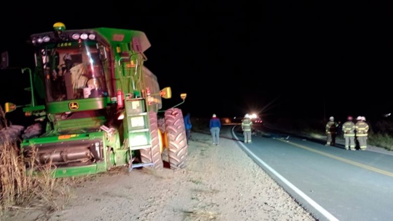 Corral del Bajo: un hombre falleció tras chocar con una cosechadora